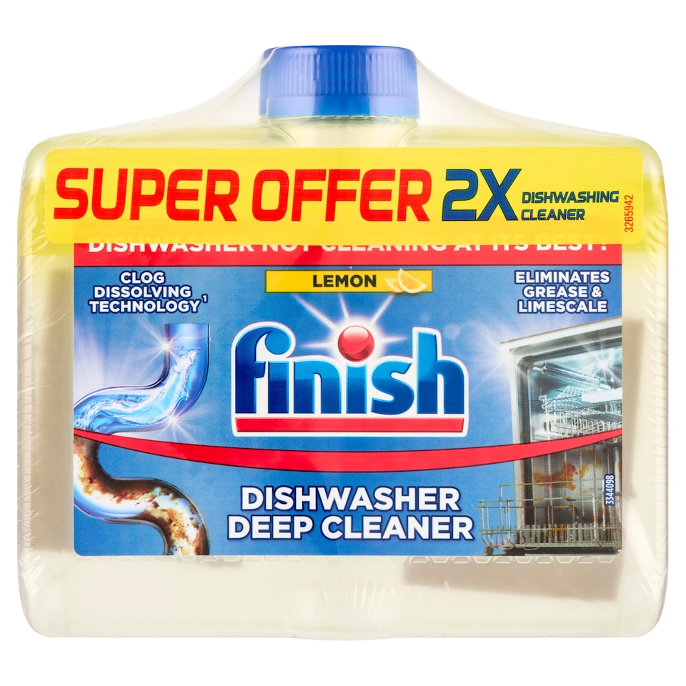 Finish mosogatógép tisztító citrom illattal 250 ml  1. kép