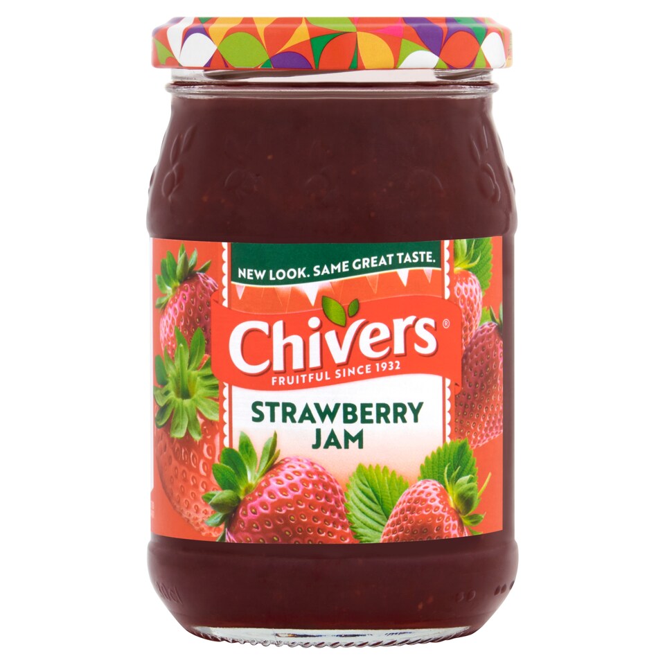 Chivers Strawberry Jam 340g 