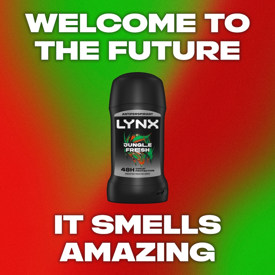 image 1 of Lynx Men Antiperspirant Deodorant Stick Jungle Fresh 50ml
