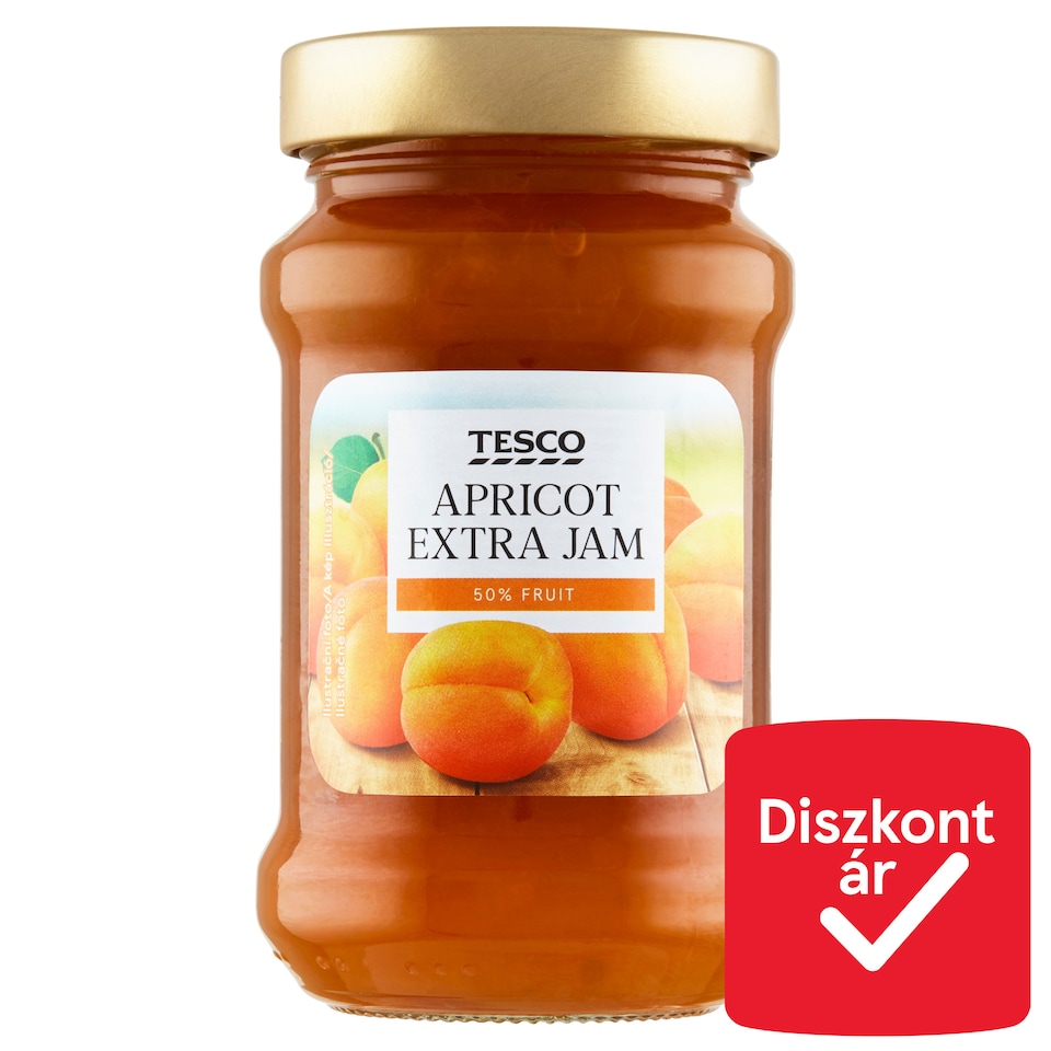 Tesco sárgabaracklekvár 450 g