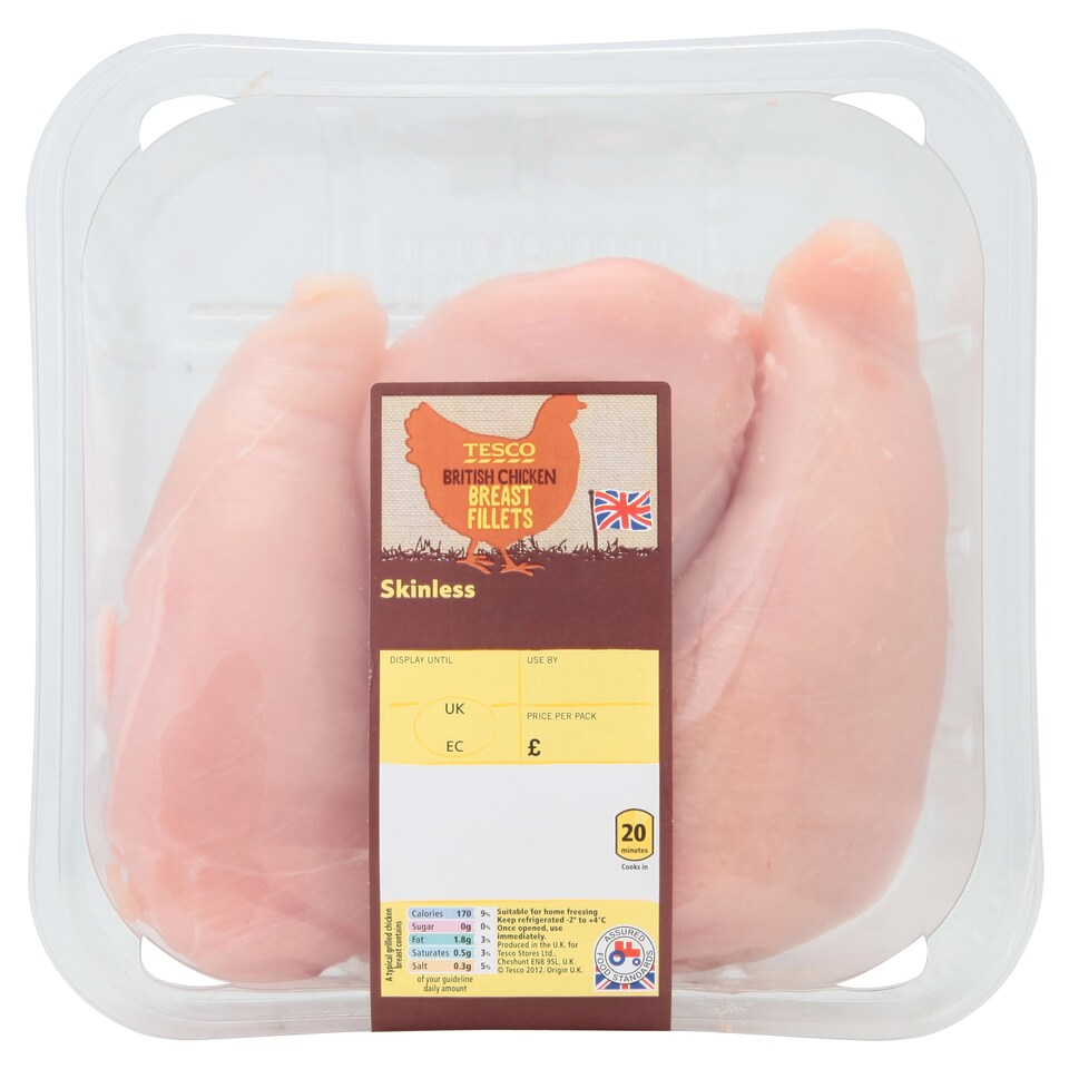 T. BRT CKN BREAST PORTIONS 580G