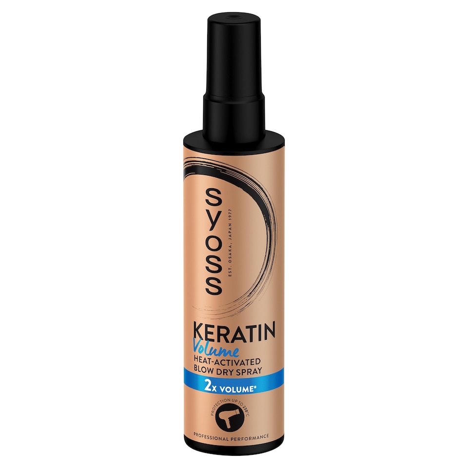 obrázok 1 z Syoss Keratin Volume sprej pre tepelnú ochranu vlasov 200 ml