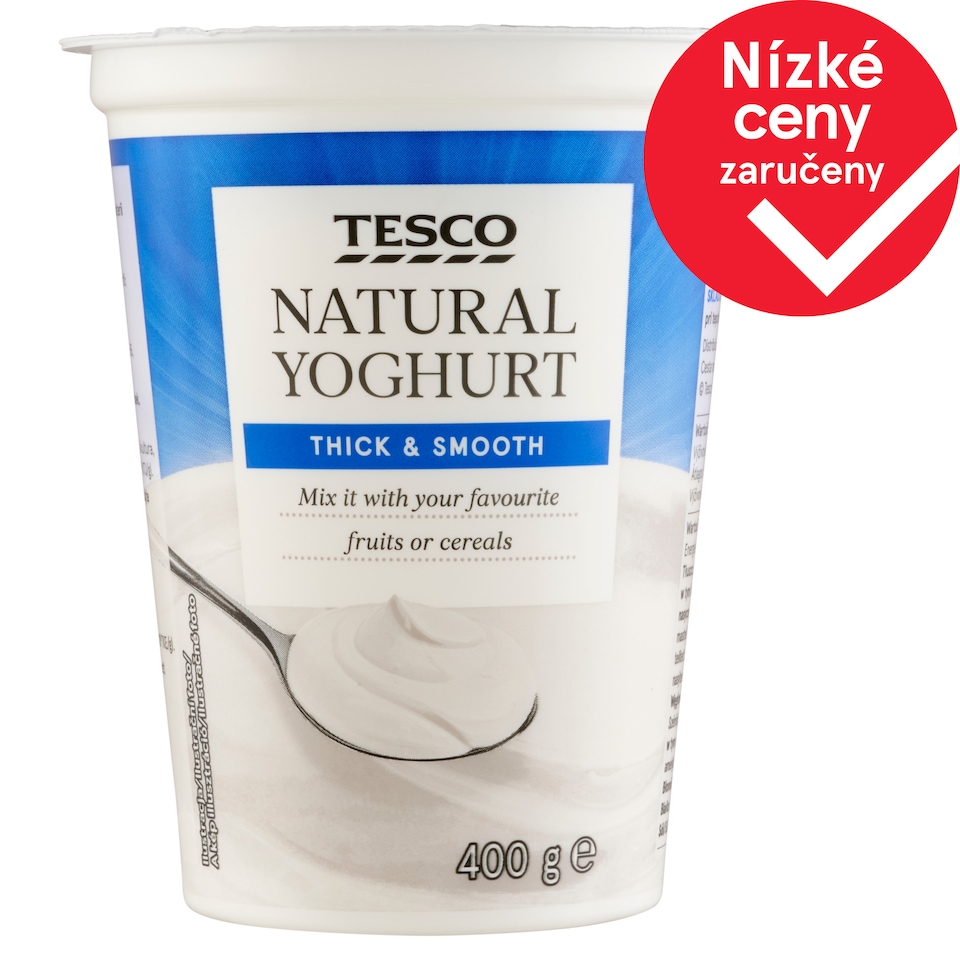 Tesco Jogurt bílý s bifidokulturou 400g