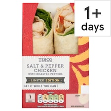 Tesco Salt and Pepper Chicken Wrap