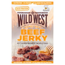 Wild West Honey BBQ Beef Jerky 60g