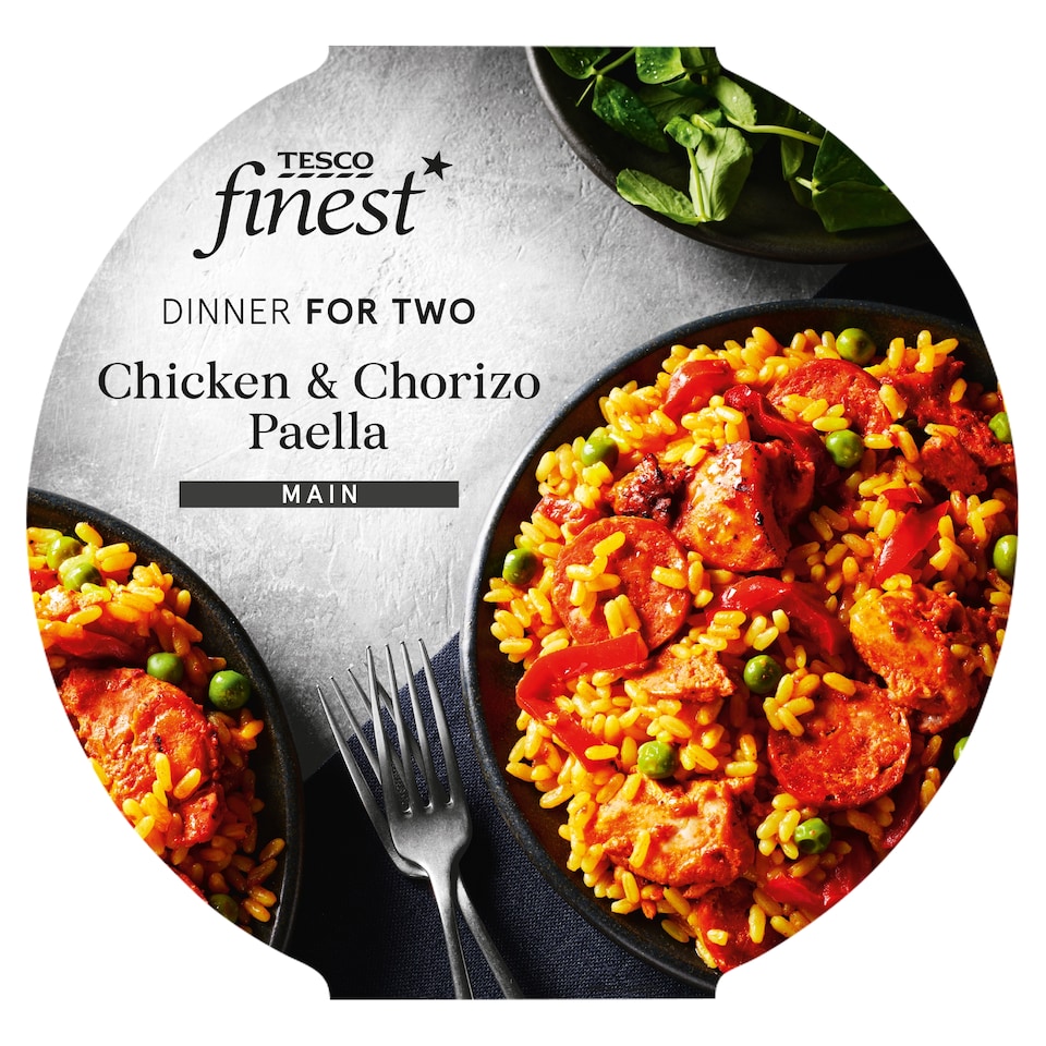 Tesco Finest Chicken & Chorizo Paella 700G