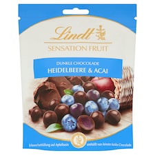 Lindt Sensation Fruit Bonbóny z hořké čokolády Bluberry & Acai 150g