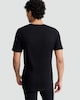 image 3 of F&F WARMPLUS™ Medium Warmth Ribbed Short Sleeved Thermal T-Shirt in Black