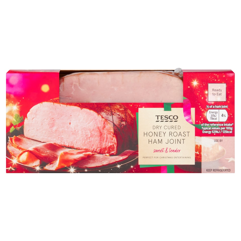 Tesco Honey Roast Ham Joint 500G Tesco Groceries