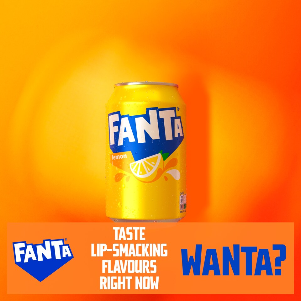 image 1 of Fanta Lemon Soft Drink 330ml