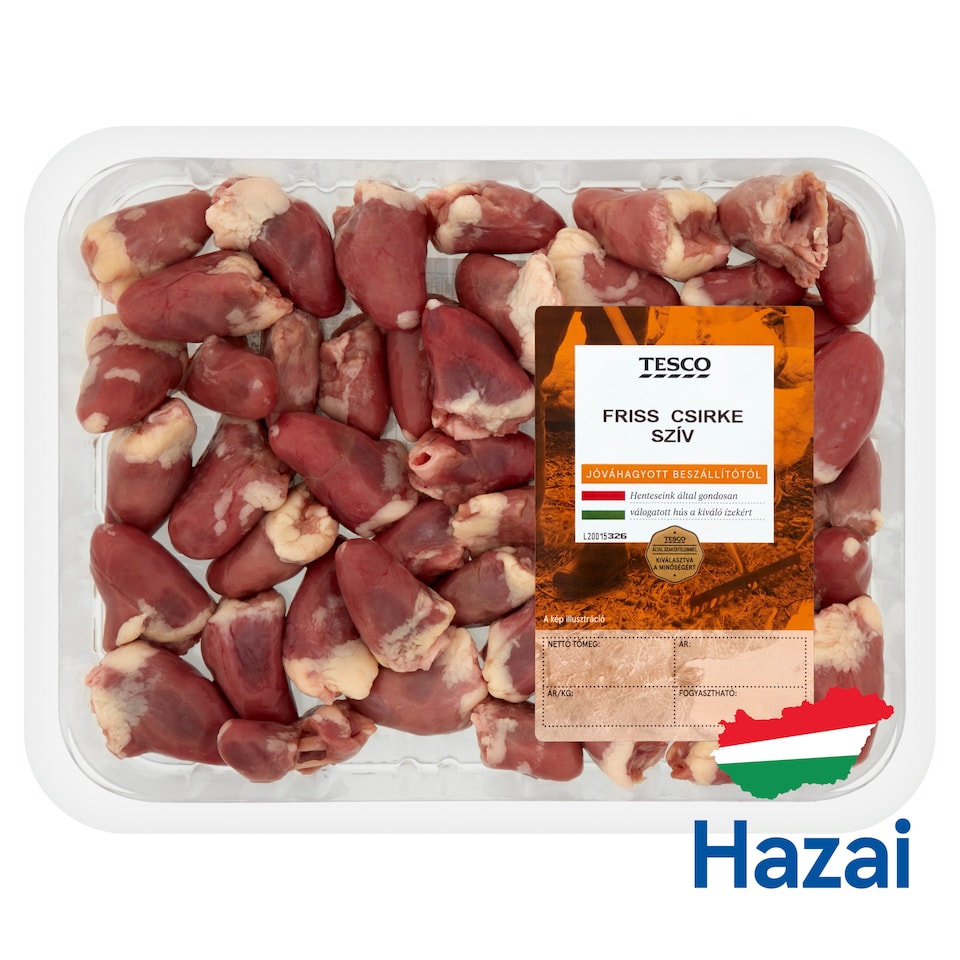 Tesco Fresh Chicken Heart 500 g