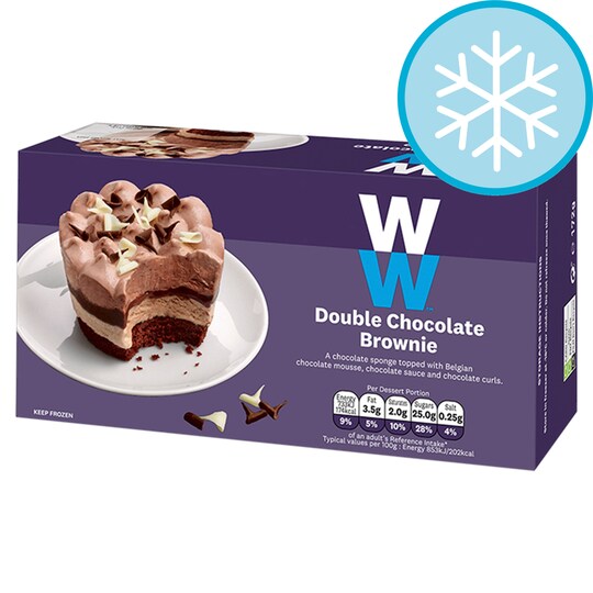 Weight Watchers Double Chocolate Brownies 172G Tesco Groceries