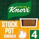 image 3 of Knorr Chicken Stock Pot 4 x 28g