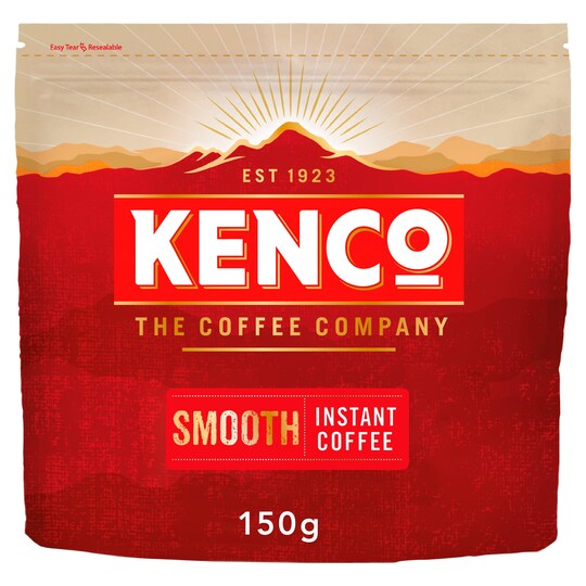 Kenco Smooth Instant Coffee Refill 150G Tesco Groceries