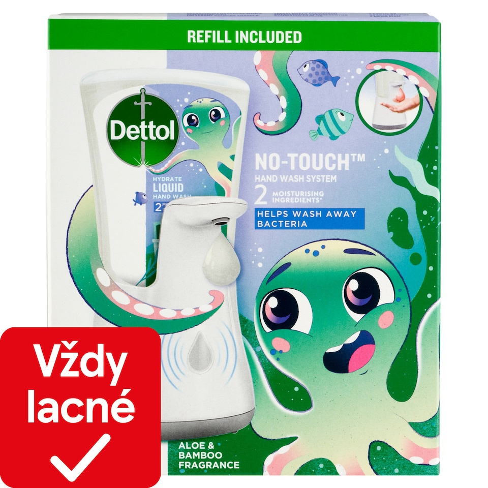 obrázok 1 z Dettol Bezdotykový dávkovač mydla a tekuté mydlo dobrodruh 250 ml