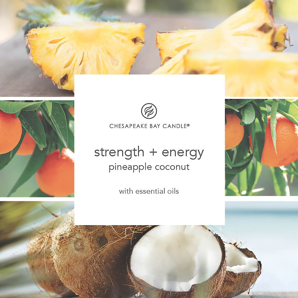 image 1 of Chesapeake Bay Pineapple Coconut Candle 250G