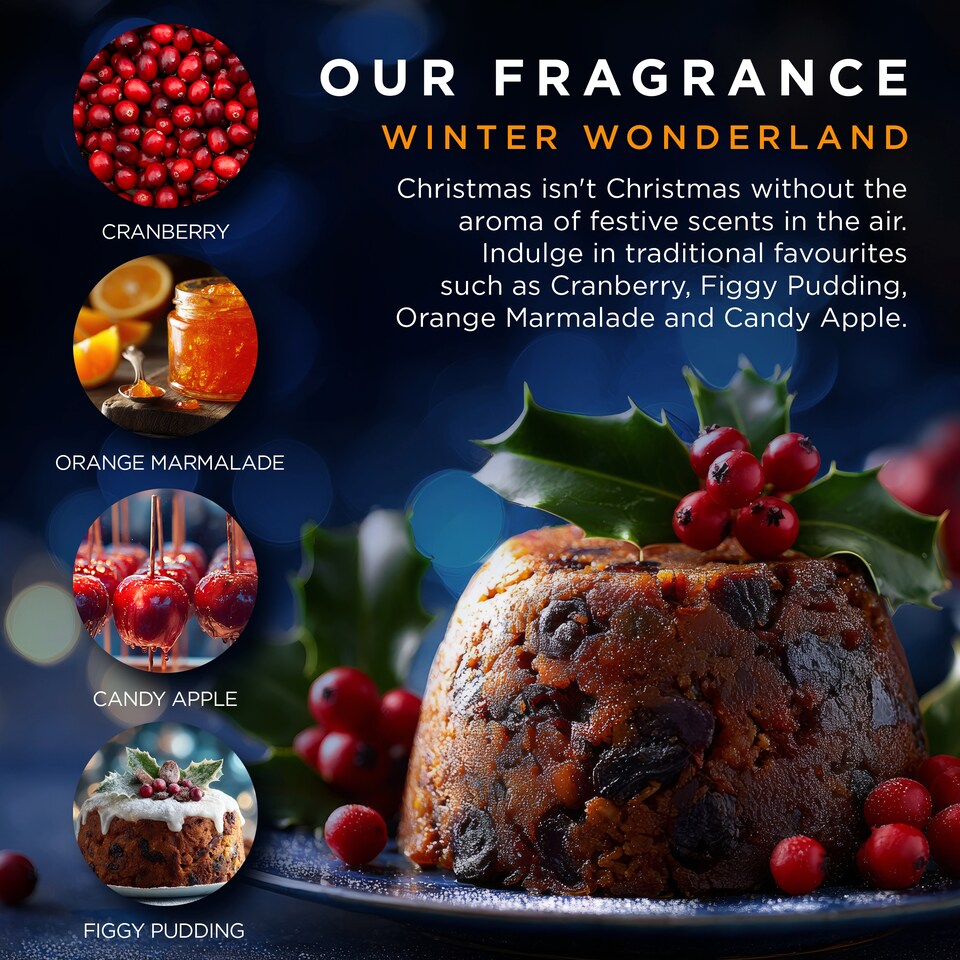 image 1 of Baylis & Harding Winter Wonderland Festive Cranberry Bath & Shower Bubbles 250ml