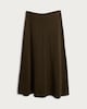 image 4 of F&F Centre Seam Co-ord Midi Skirt in Olive
