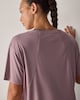 image 3 of F&F Active ULTRASTRETCH Modal Rich T-Shirt in Pink
