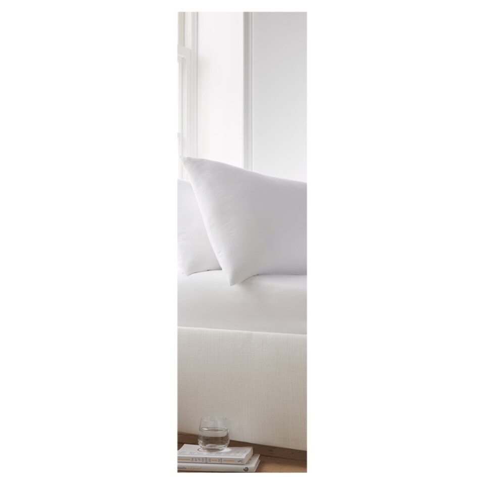 West Park White 200 Thread Count Fitted Sheet Kingsize