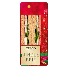 Tesco Jingle Brie Sandwich