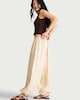 image 3 of The F&F Edit Tie Hem Balloon Trousers in Camel