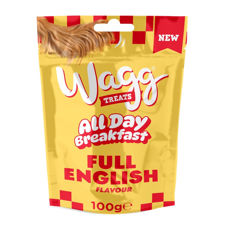 image 1 of Wagg Dog Food Full English Breakfast Pork Treats 100g
