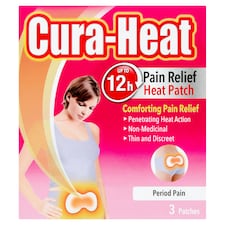 Cura Heat Period Pain 3 Pack