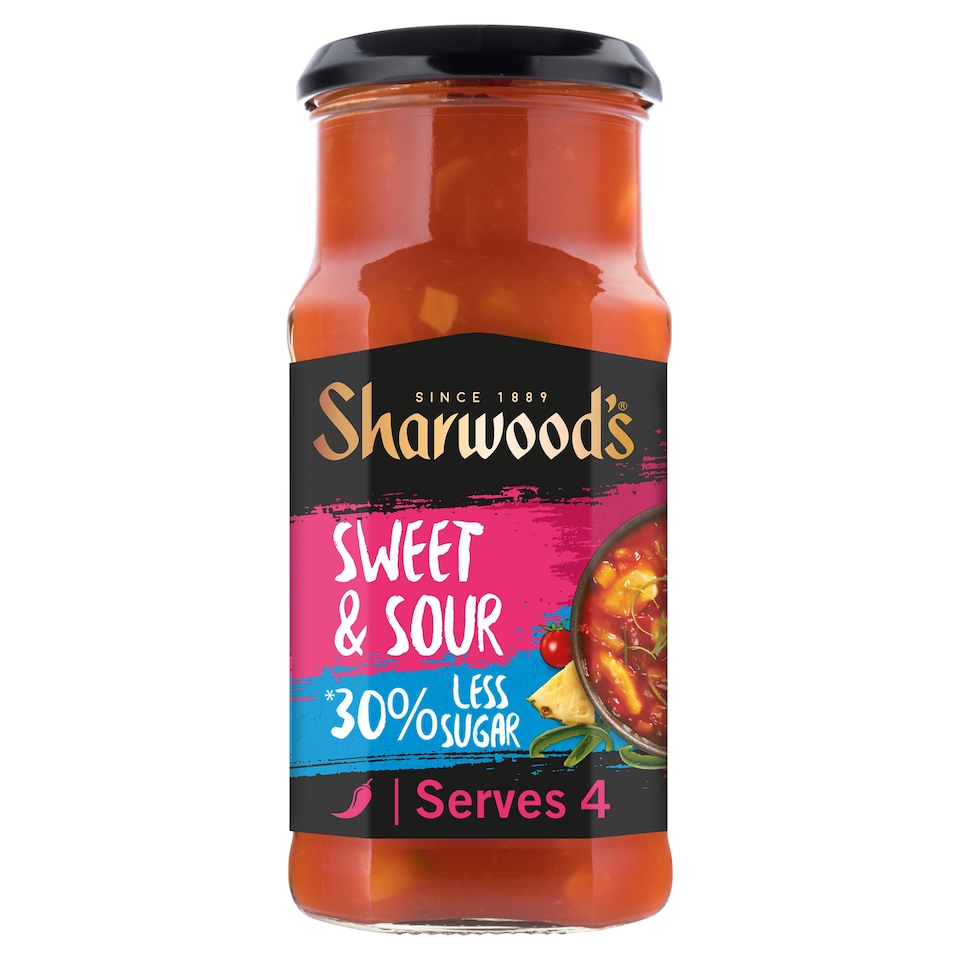 Sharwoods Sweet Sour 30%R/S Cooking Sauce 425G