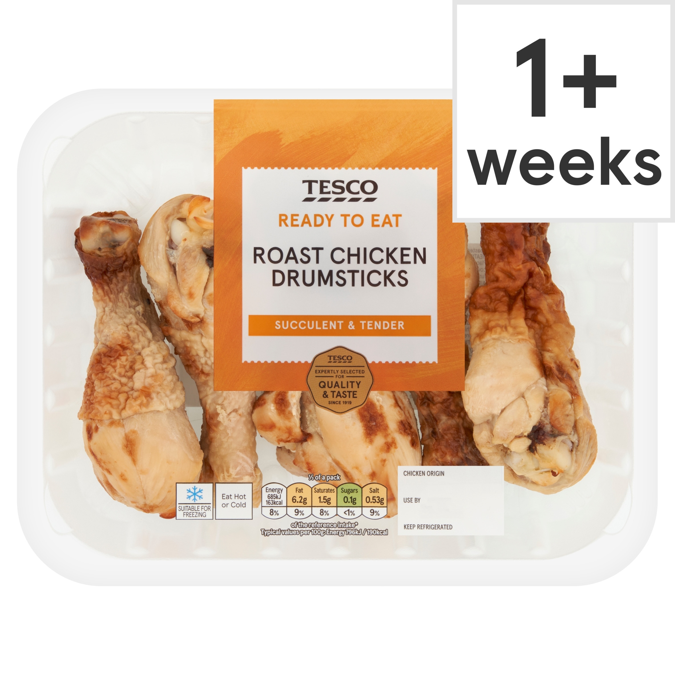 Tesco Roast Chicken Drumsticks 430g