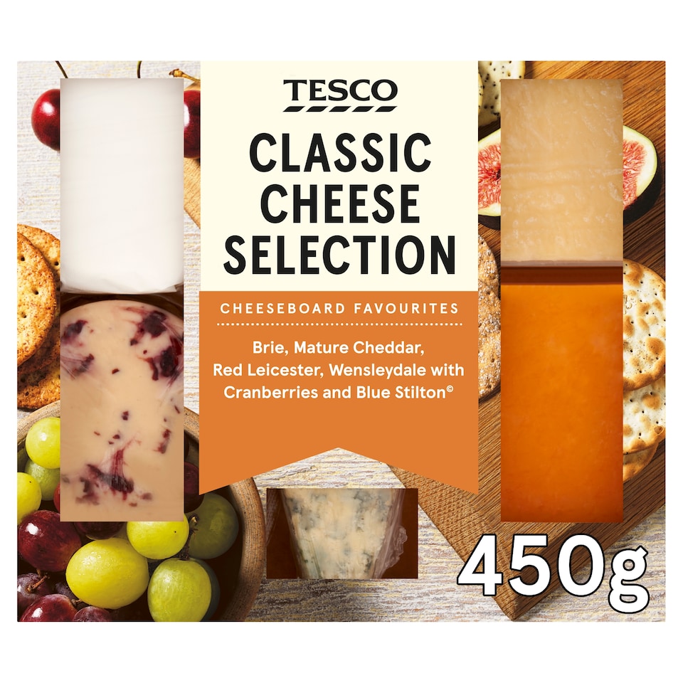 Tesco Classic Cheese Selection 450G