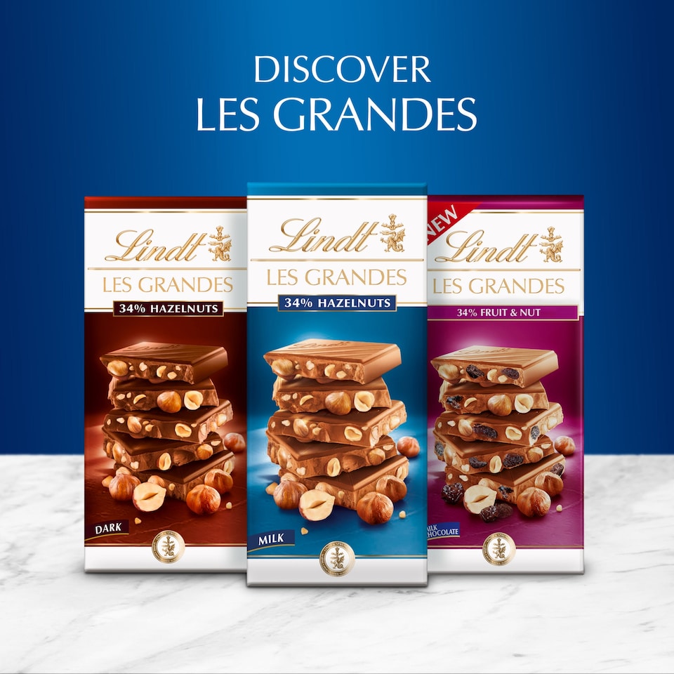 image 1 of Lindt Hazelnut Milk Chocolate Bar 150G