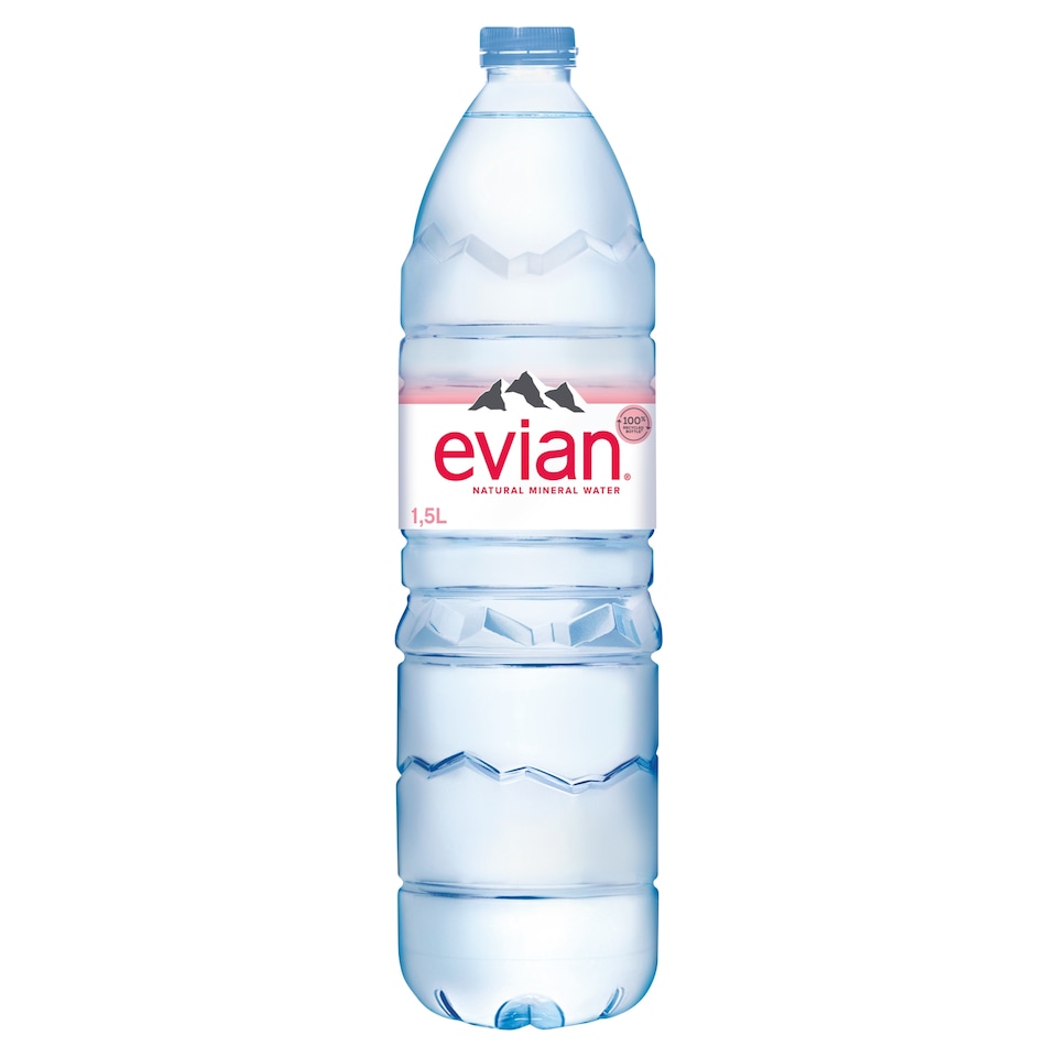 Evian Natural Non-Carbonated Mineral Water 1,5 l