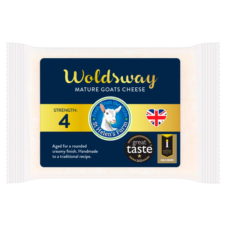 image 1 of St Helen's Farm Mature Goats Cheese 170G