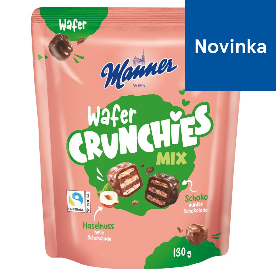 Manner Wafer Crunchies 130 g
