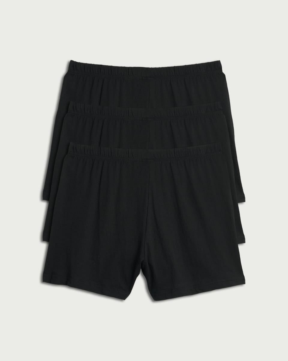 image 1 of F&F 3-Pack Pure Cotton Boxers in Multi