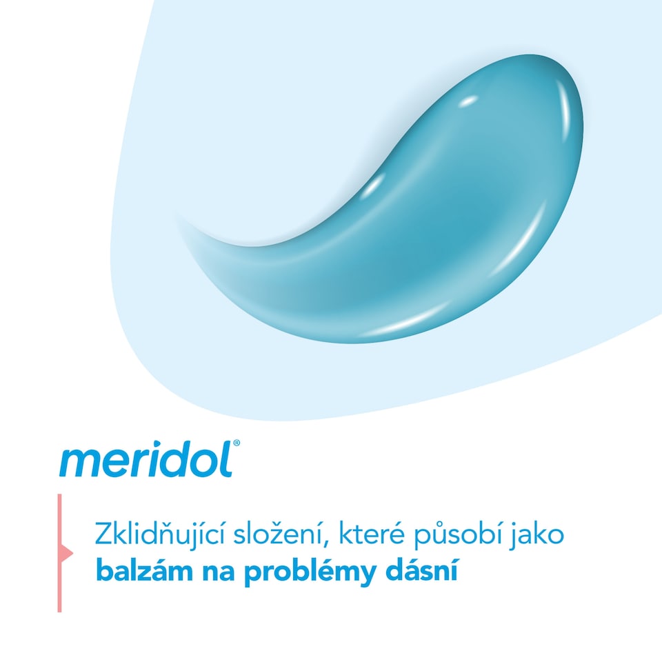 Obrázek 1 pro produkt meridol®Gum Protection zubní pasta pro ochranu dásní 75 ml
