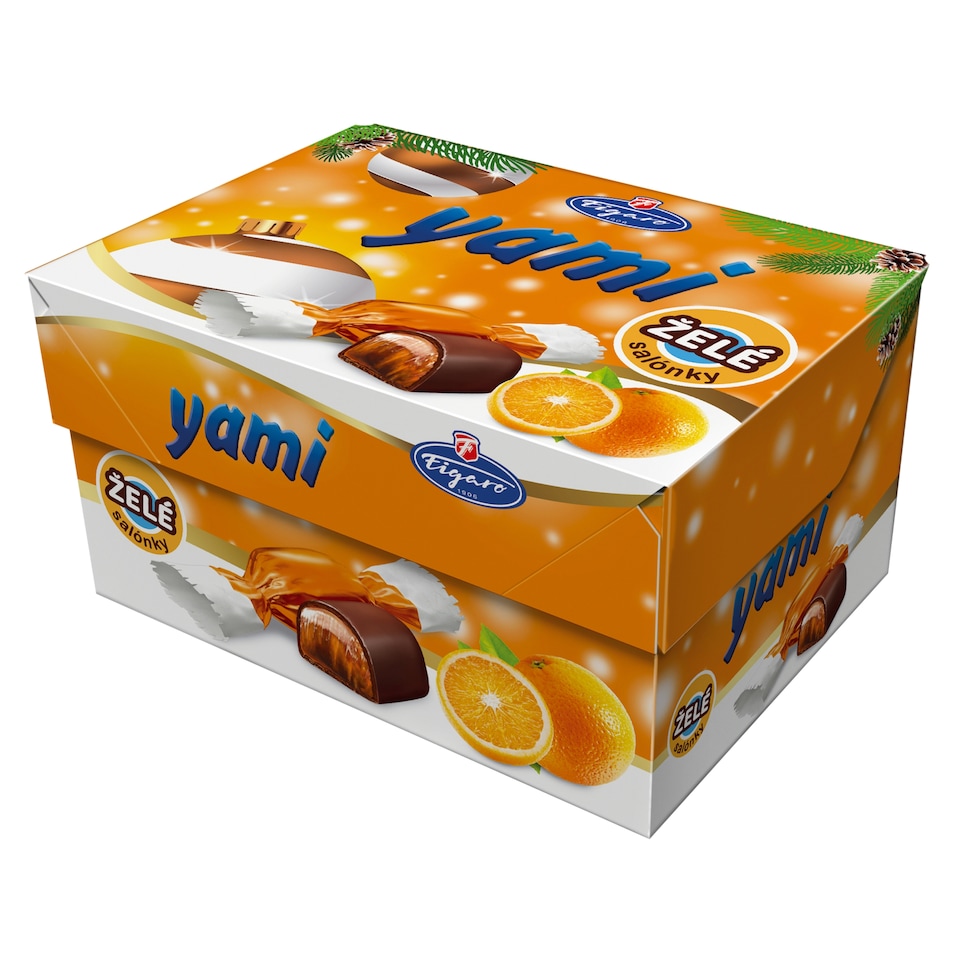 obrázok 1 z Figaro Yami želé salónky pomarančové 450 g