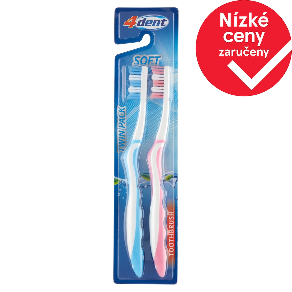 4Dent Zubní kartáček Soft 2 ks