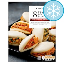 Tesco 8 Prawn Bao Buns 256g