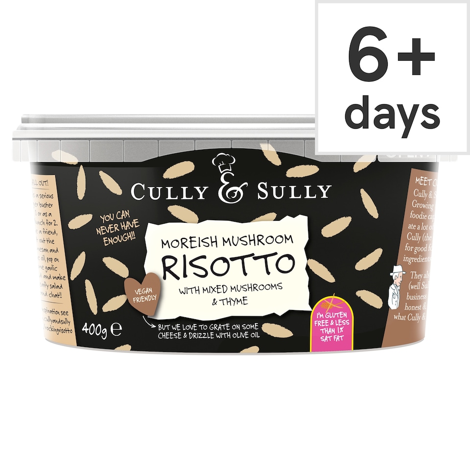 Cully And Sully Mushroom Risotto 400G