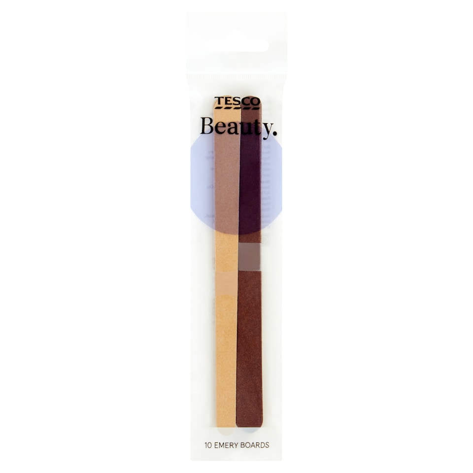 Tesco Emery Boards 10 Pack
