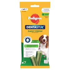 Pedigree DentaStix Doplňkové krmivo pro psy 10-25 kg 7 ks 180g