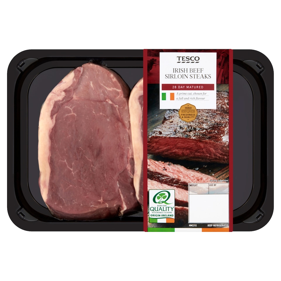Tesco Irish Sirloin Steak 513G