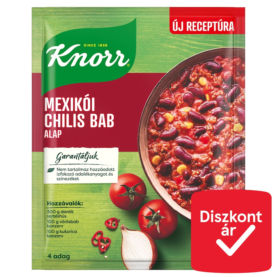 Knorr mexikói chilis bab alap 50 g