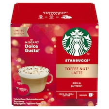 Starbucks Toffee Nut Latte 12 Coffee Cpsl 127.8G