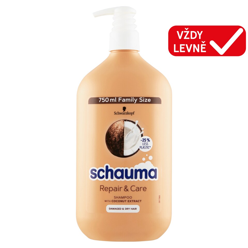 Obrázek 1 pro produkt Schauma Repair & Care šampon 750ml