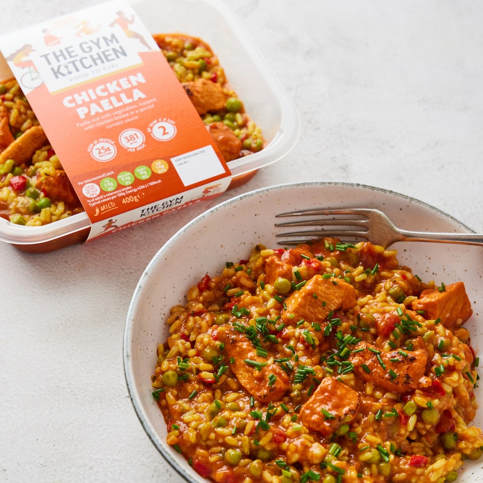 image 1 of The Gym Kitchen Chicken Paella 400G