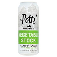 Potts Vegetable Stock Can 500ml