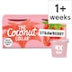 image 1 of The Coconut Collab Strawberry Coconut Yoghurt Multipack 4x90g
